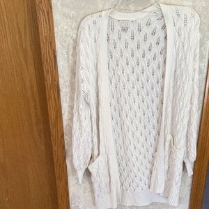 A New Day pointelle cardigan